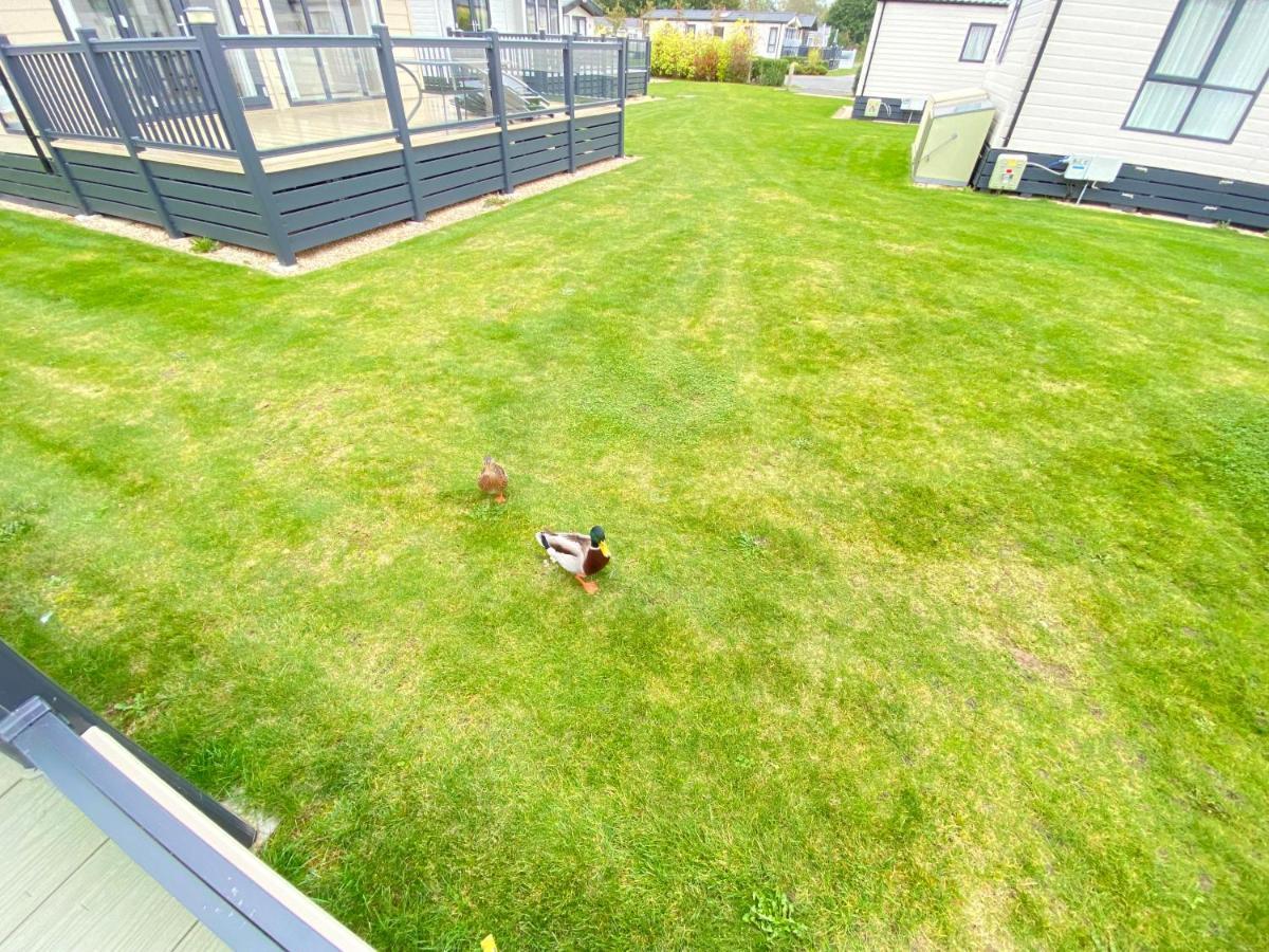 Wildflower, Premium Plus Hot Tub Lodge South Cerney Bagian luar foto